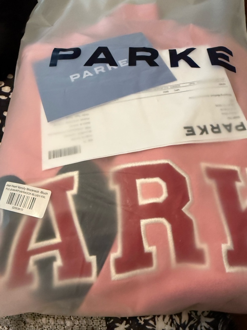 Parker Blush Logo Hoodie - Women